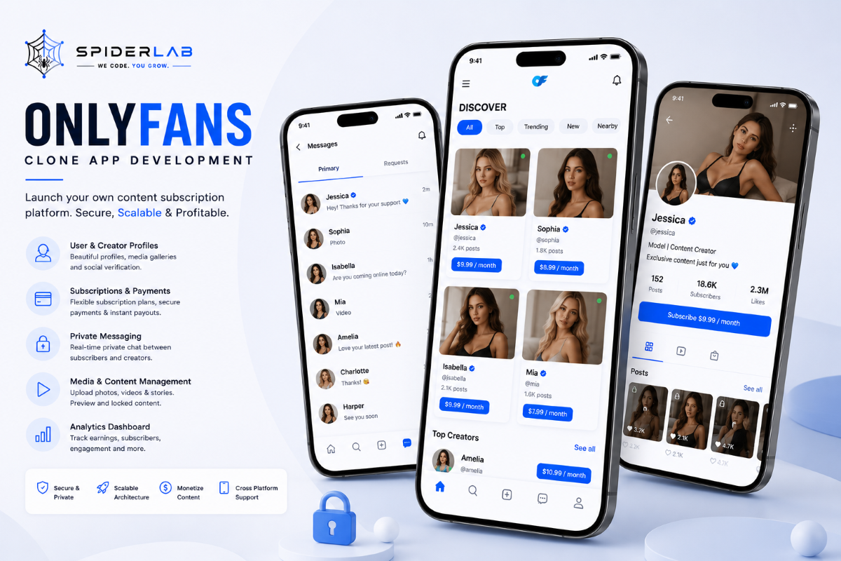 OnlyFans Clone Mockup